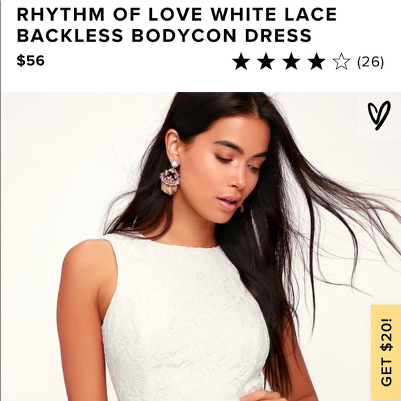 White lace dress - Picture 3 of 3